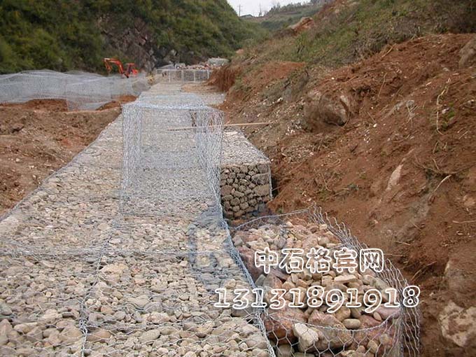 護坡鉛絲石籠